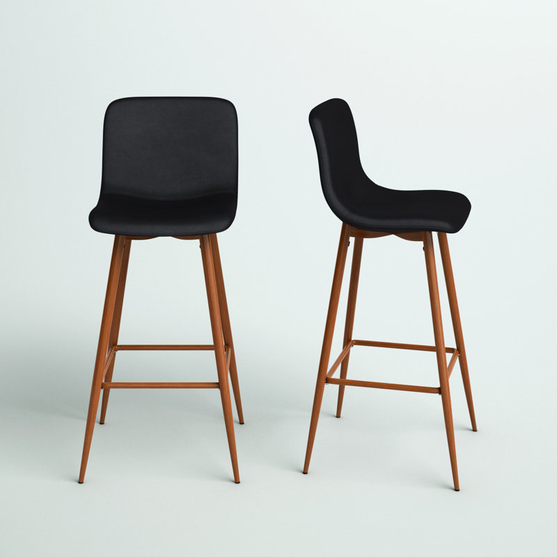 Mercury Row® Fondren Upholstery Bar & Counter Stool & Reviews Wayfair